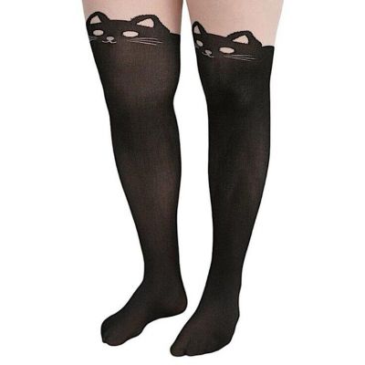 TORRID Cat Knee Tights NWT Size 3X 4X